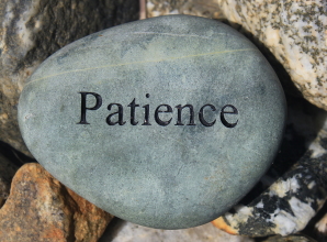 practicing patience for success